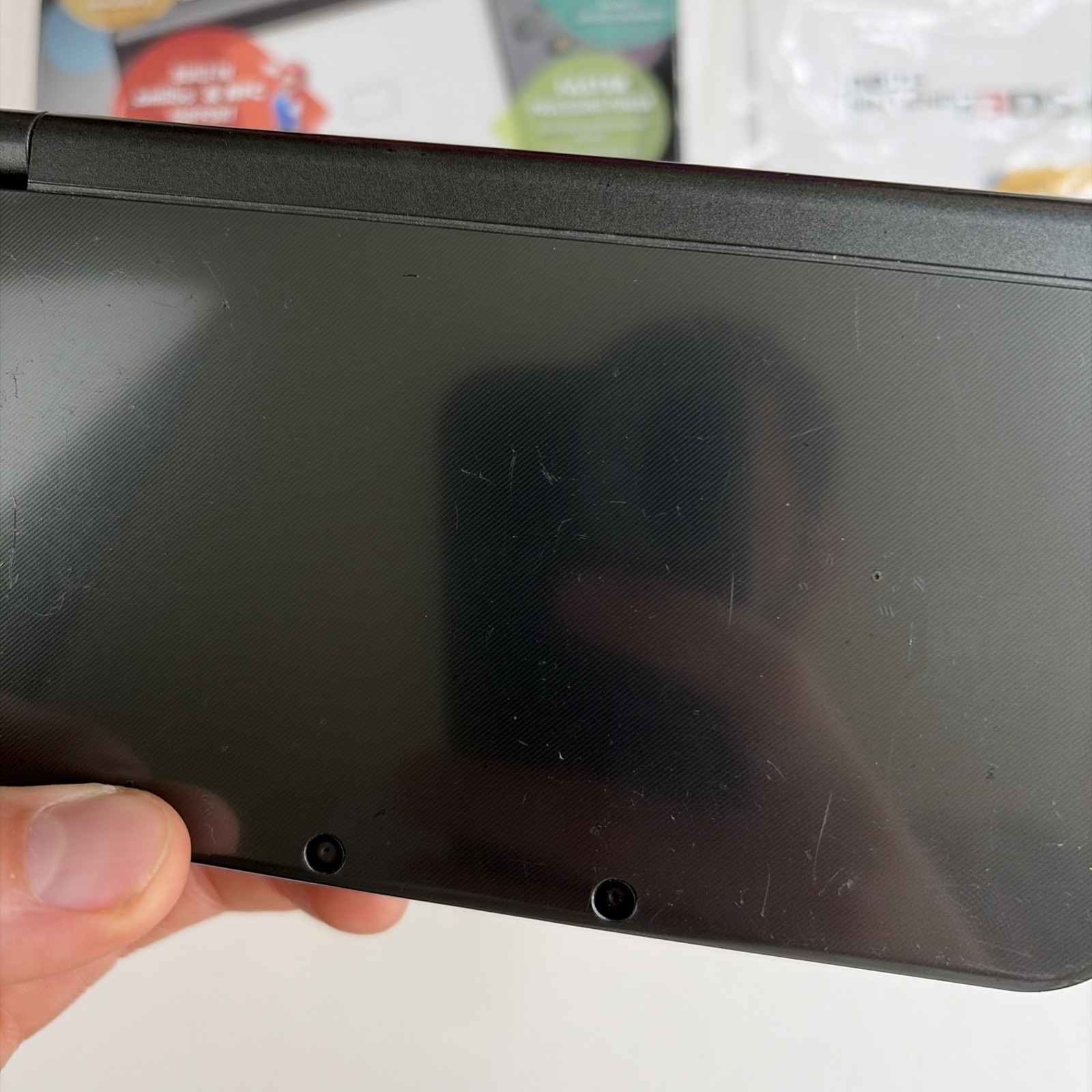Nintendo New 3DS XL Black Complete Box W Top IPS! Charger Stylus US Model