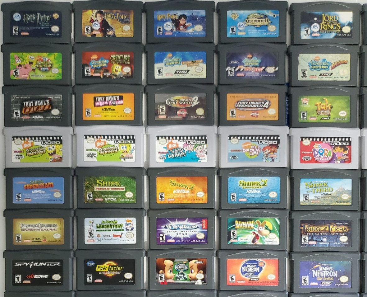 Nintendo Game Boy Advance Games GBA Lot You Pick & Choose! *Updated 3/11* Tested