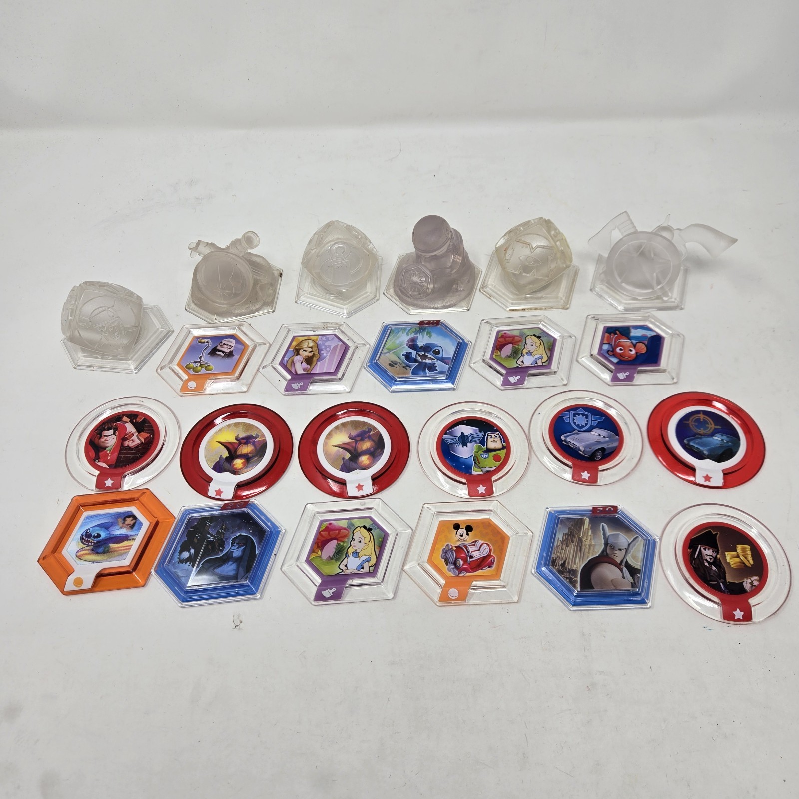 Disney Infinity Power Disc Bundle Lot Of 23 Pieces