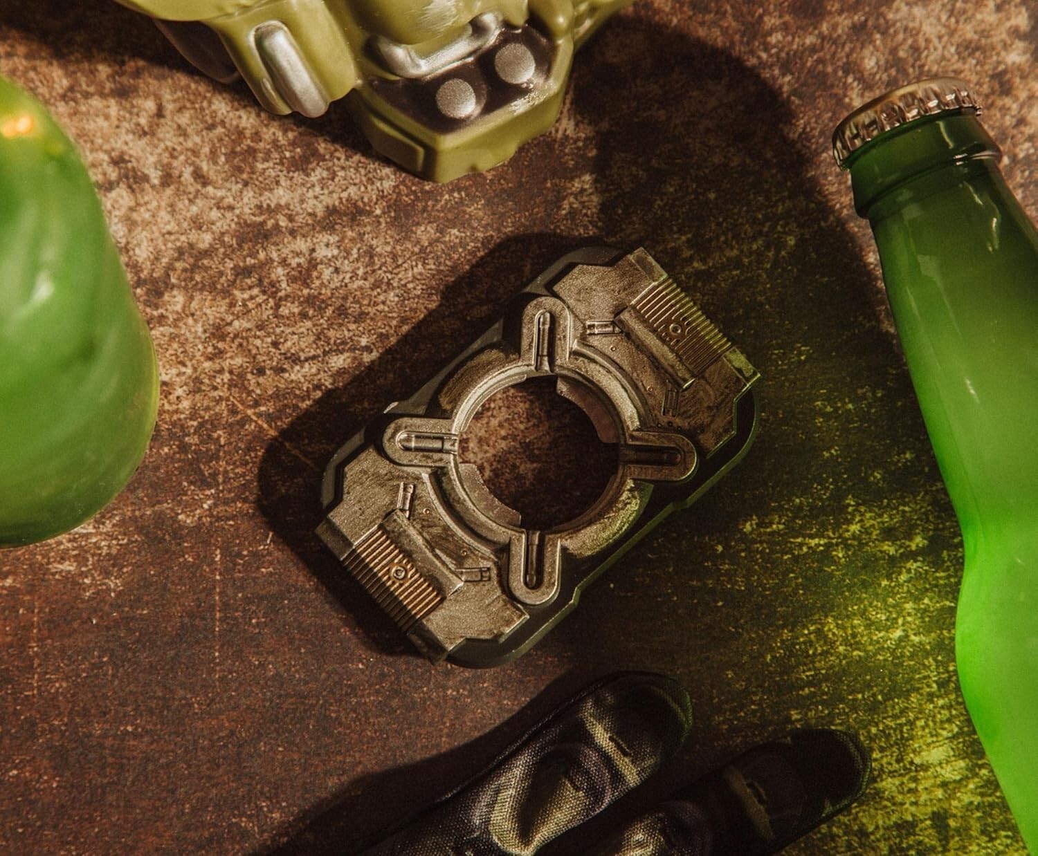 Halo Cortana Chip Metal Bottle Opener Replica For Soft Drinks, Soda, Beer