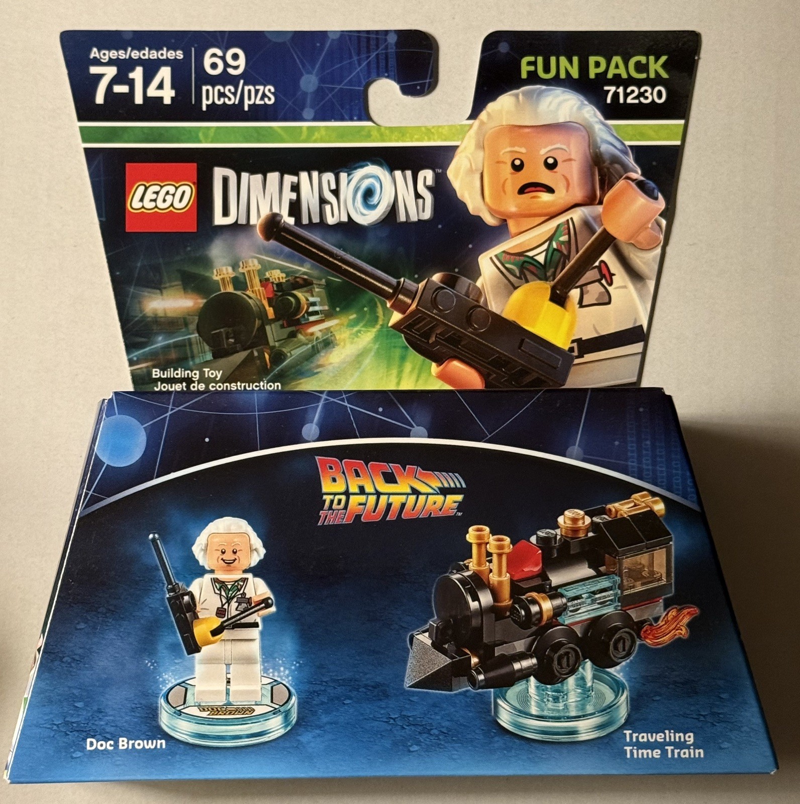 LEGO Dimensions Back to the Future Doc Emmet Brown Character Pack 71230