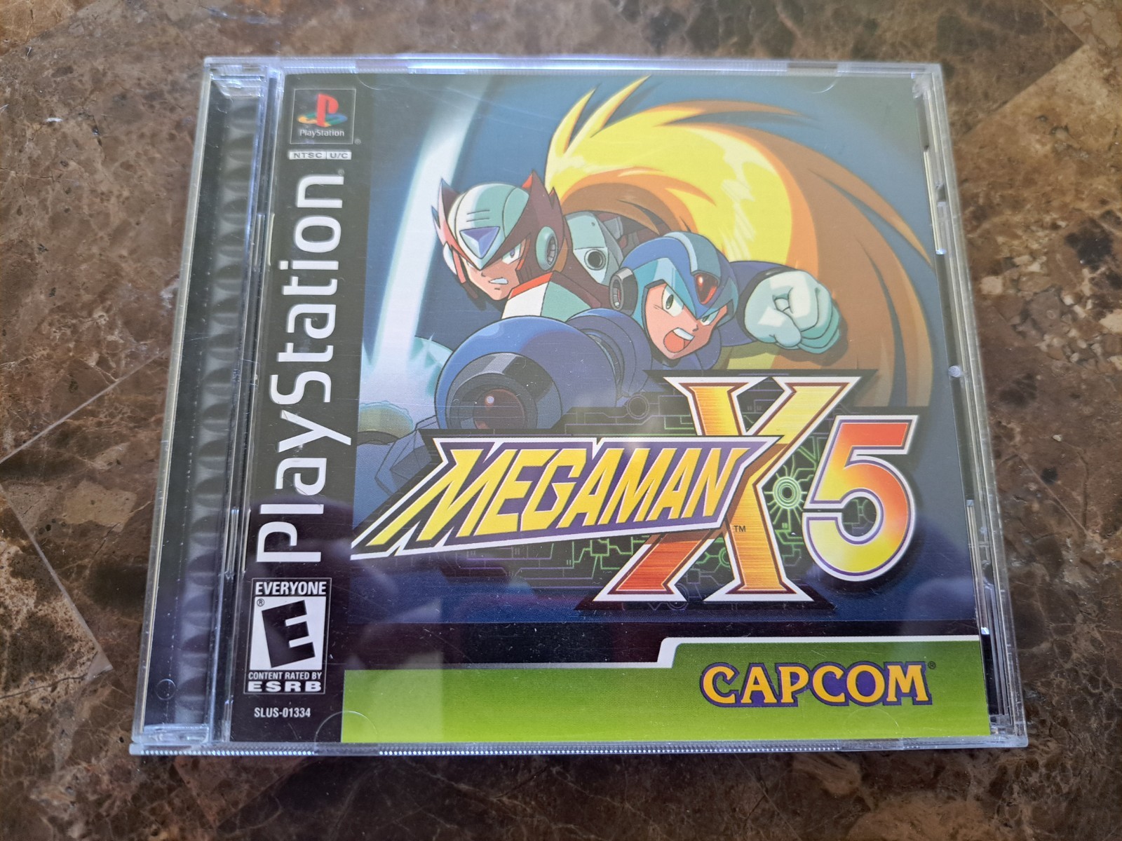 Mega Man X5 Sony PlayStation 1 Complete CIB Good Condition PS1 CAPCOM Free Ship