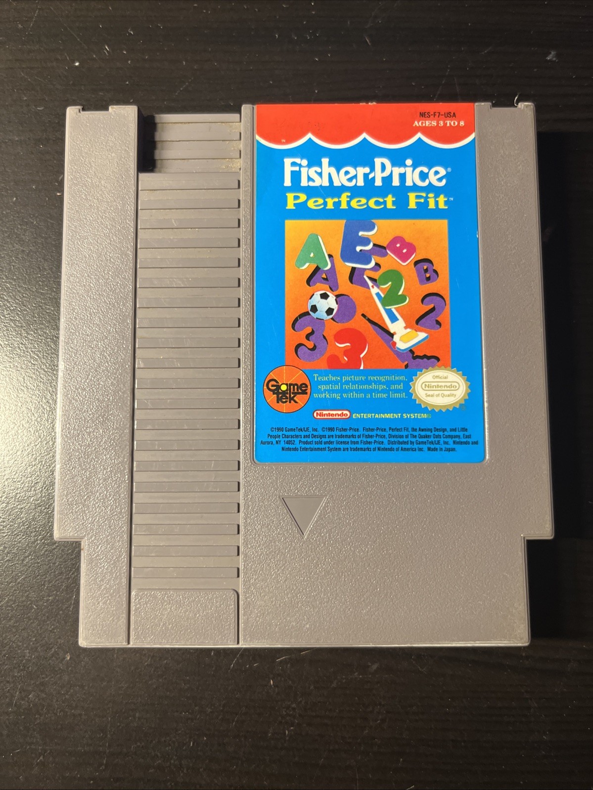 Fisher Price Perfect Fit – Nintendo NES – Tested Working 👍 Vintage 80s Ed Game