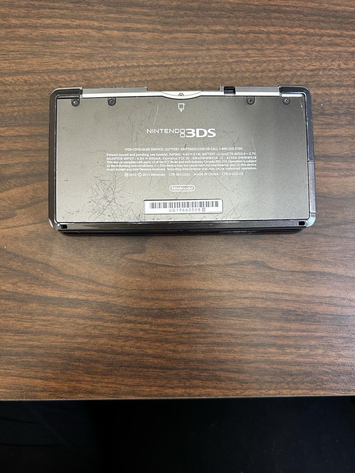 USA VERSION Nintendo 3DS Handheld System tested/working- black (C)