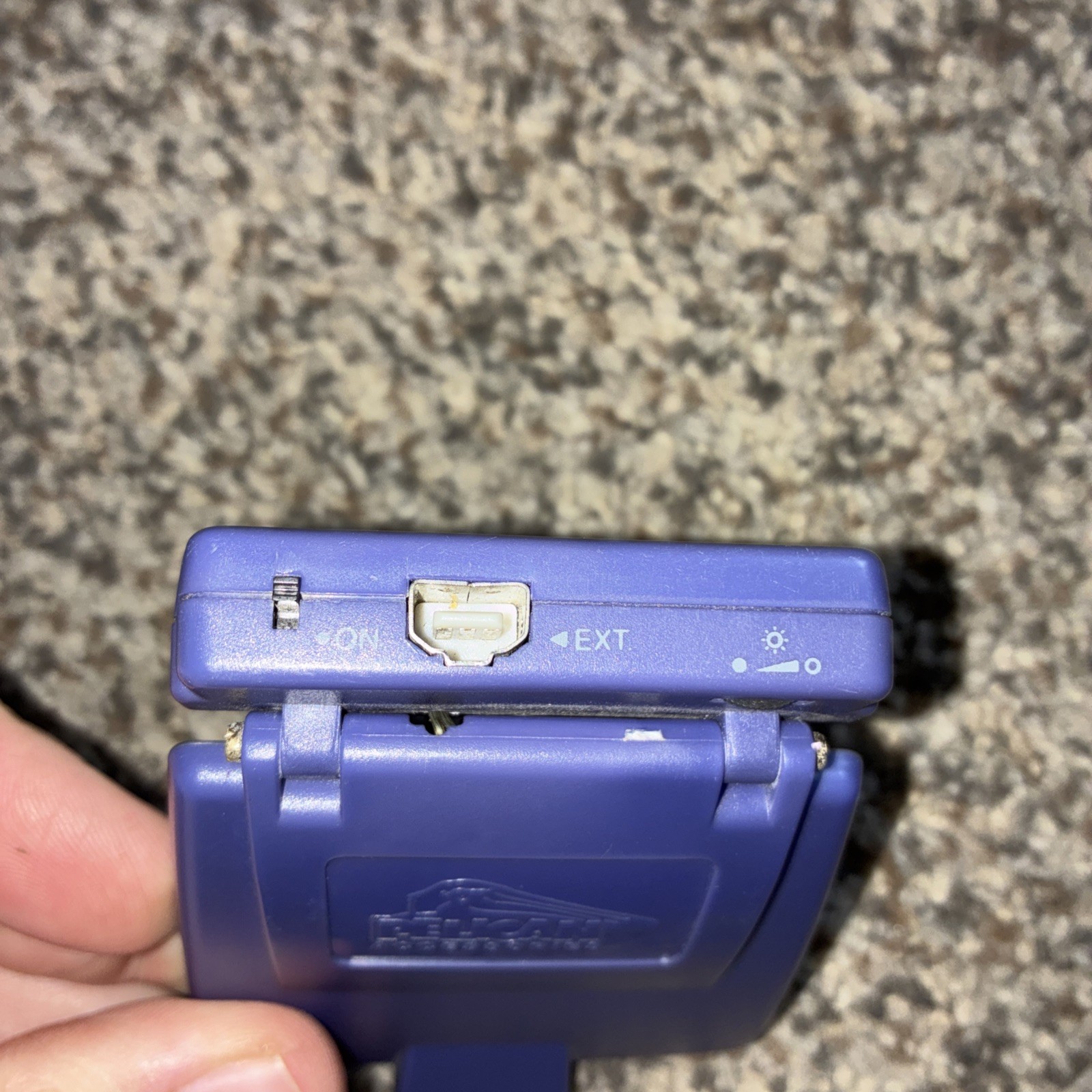 Pelican Light Shield Advance PL-727 Indigo Purple for Nintendo Game Boy Advance
