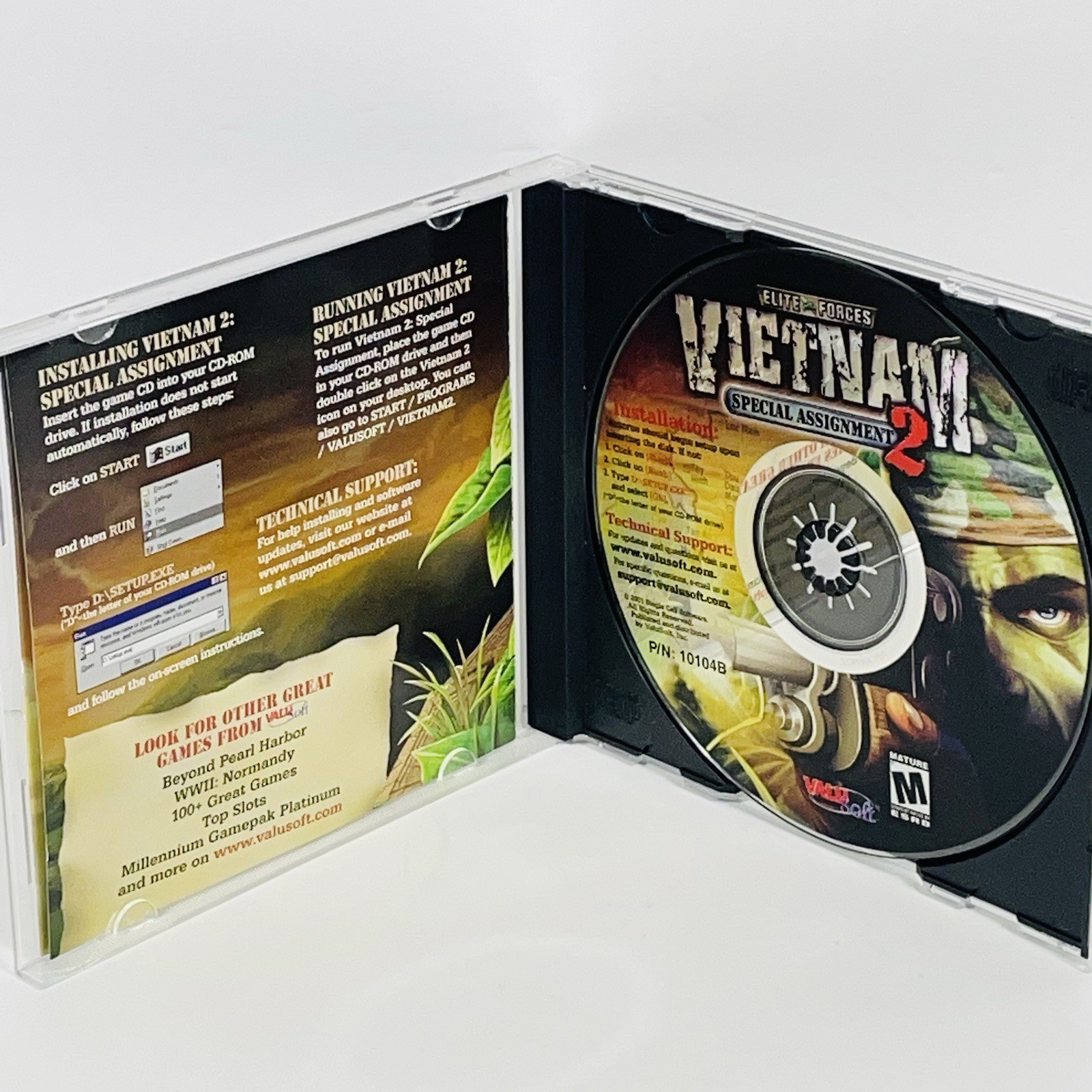 Elite Forces Vietnam Special Assignment 2 PC CD-ROM 2001 Software Game