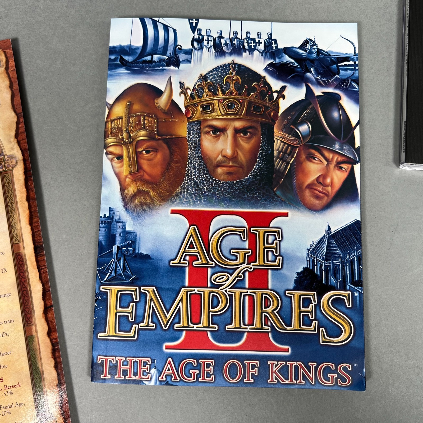 CIB Age of Empires II: The Age of Kings CD Windows 95 98 (PC, 2002) COMPLETE