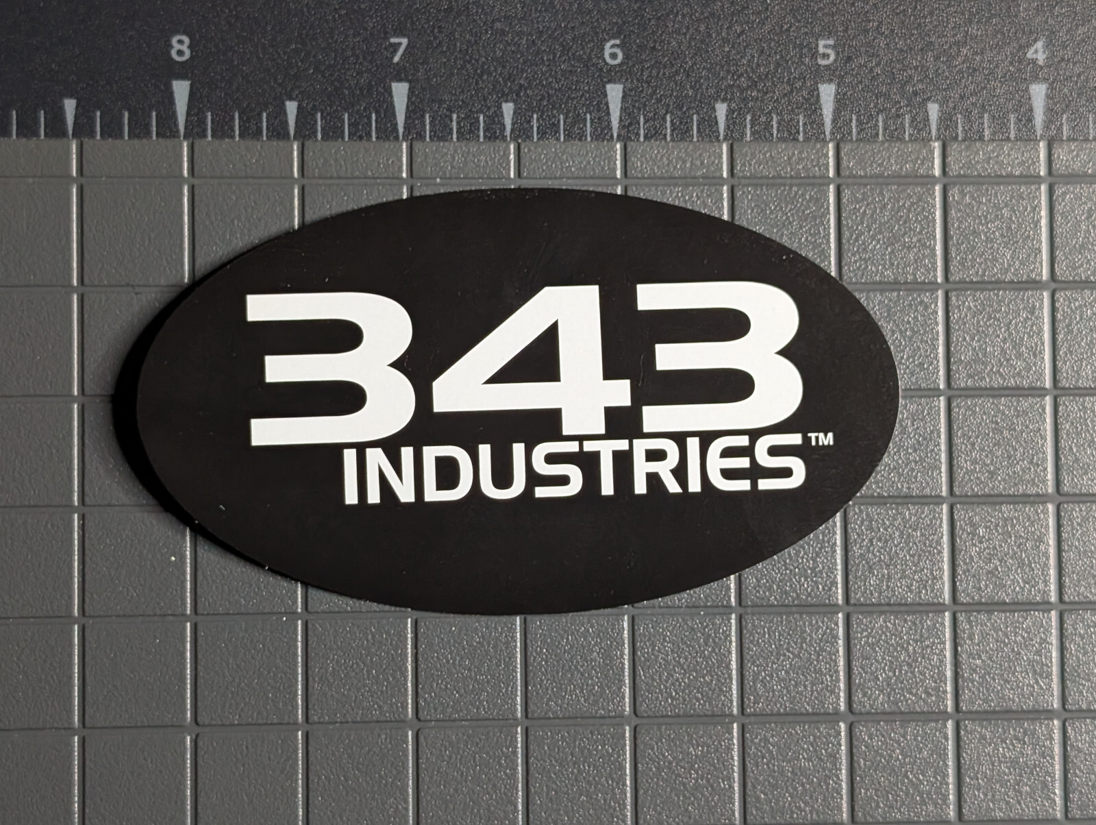 Rare 343 Industries Halo Employee Sticker – Official Authentic Collectible