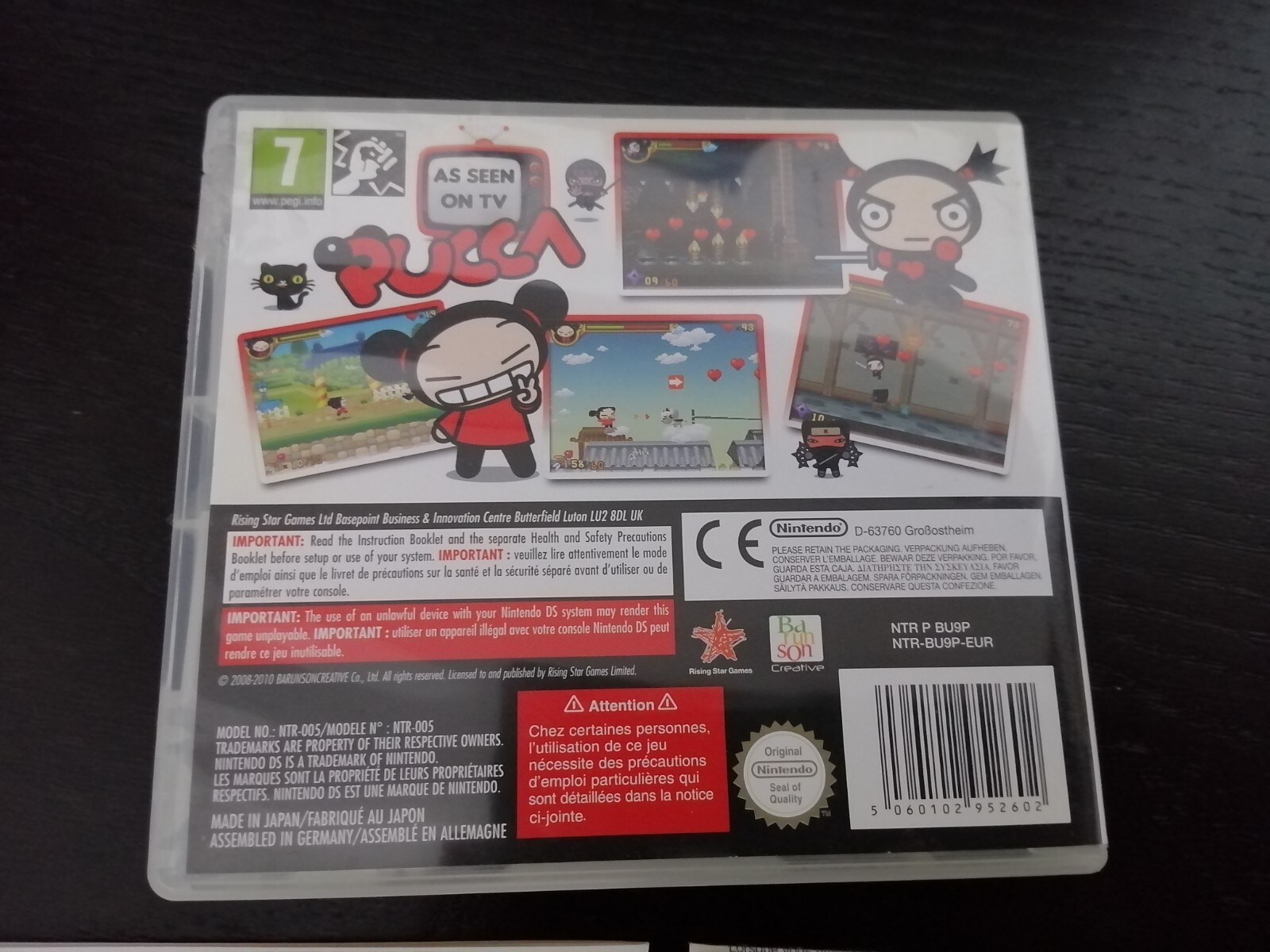PUCCA POWER UP NINTENDO DS NEW