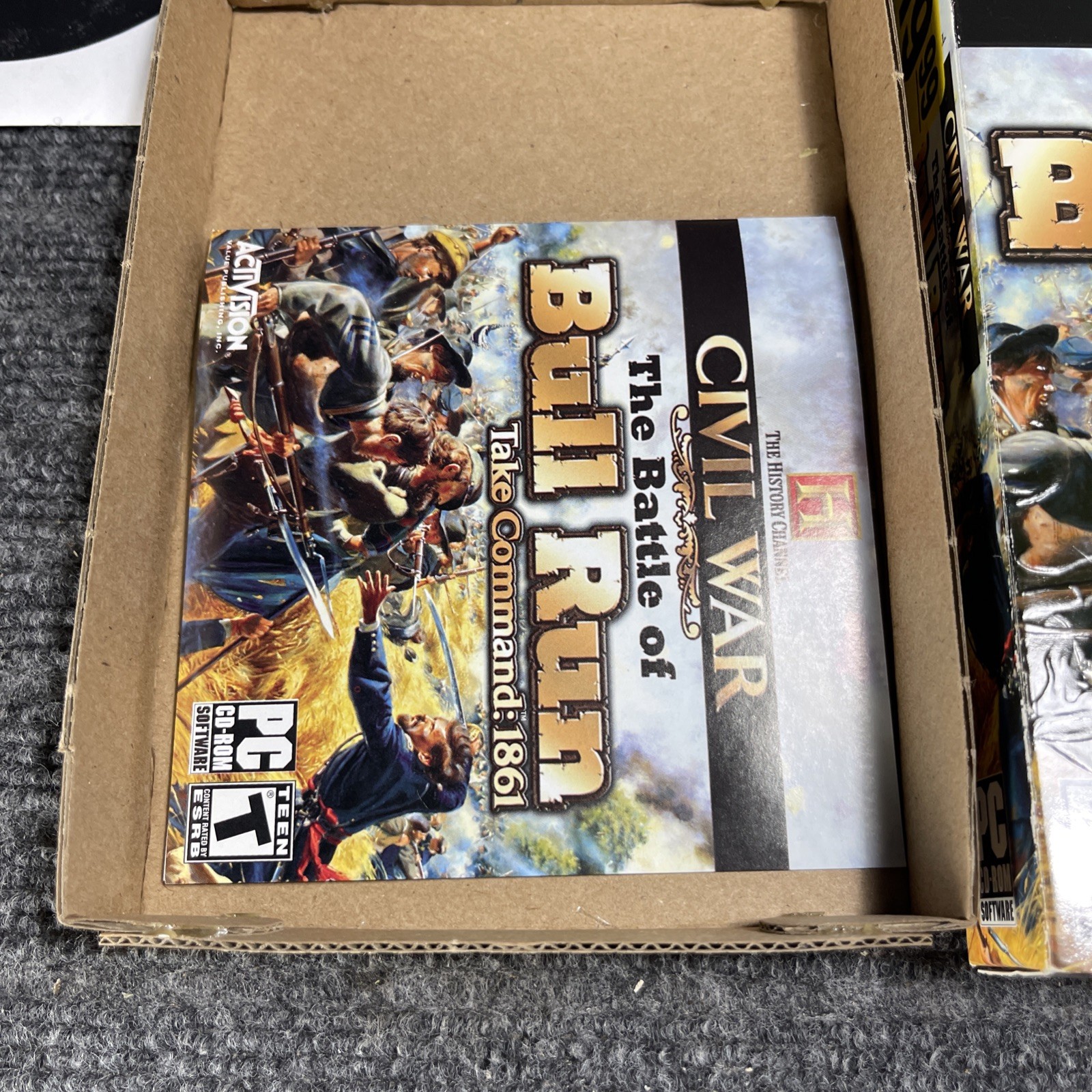 History Channel: Civil War The Battle of Bull Run Take Command 1861 PC GAME