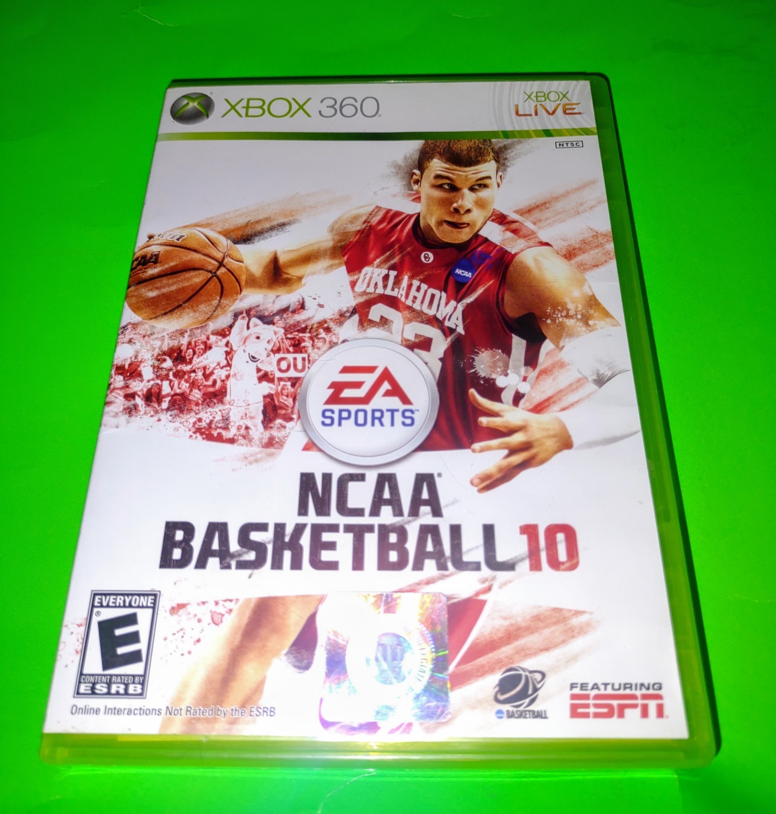 NCAA Basketball 10 (Microsoft Xbox 360) Complete With Manual Tested