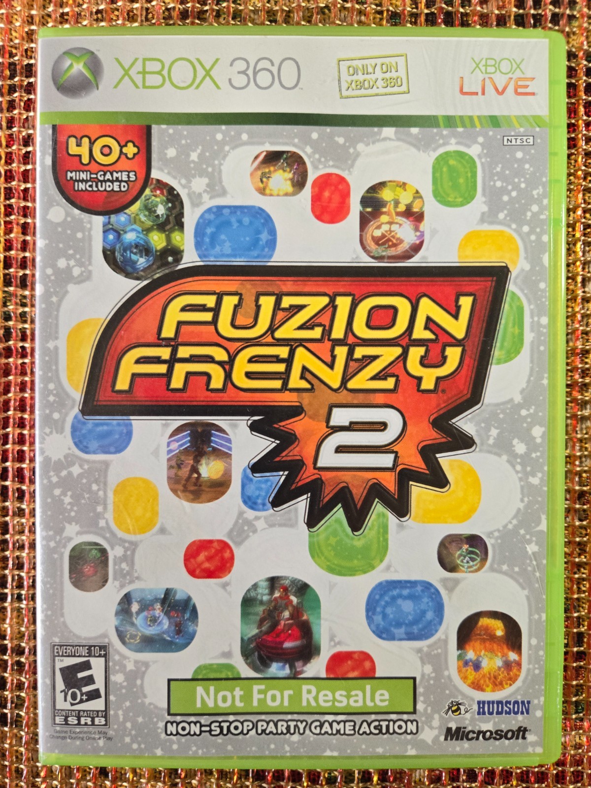 Fusion Frenzy 2 (Xbox 360, 2006) Complete With Manual