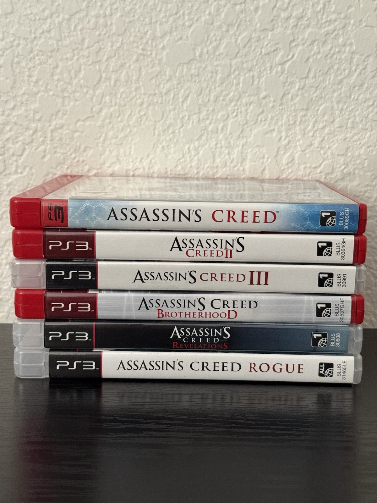Lot of 6 Assassin’s Creed Series PlayStation 3 PS3 Games TESTED (AC III Sealed)