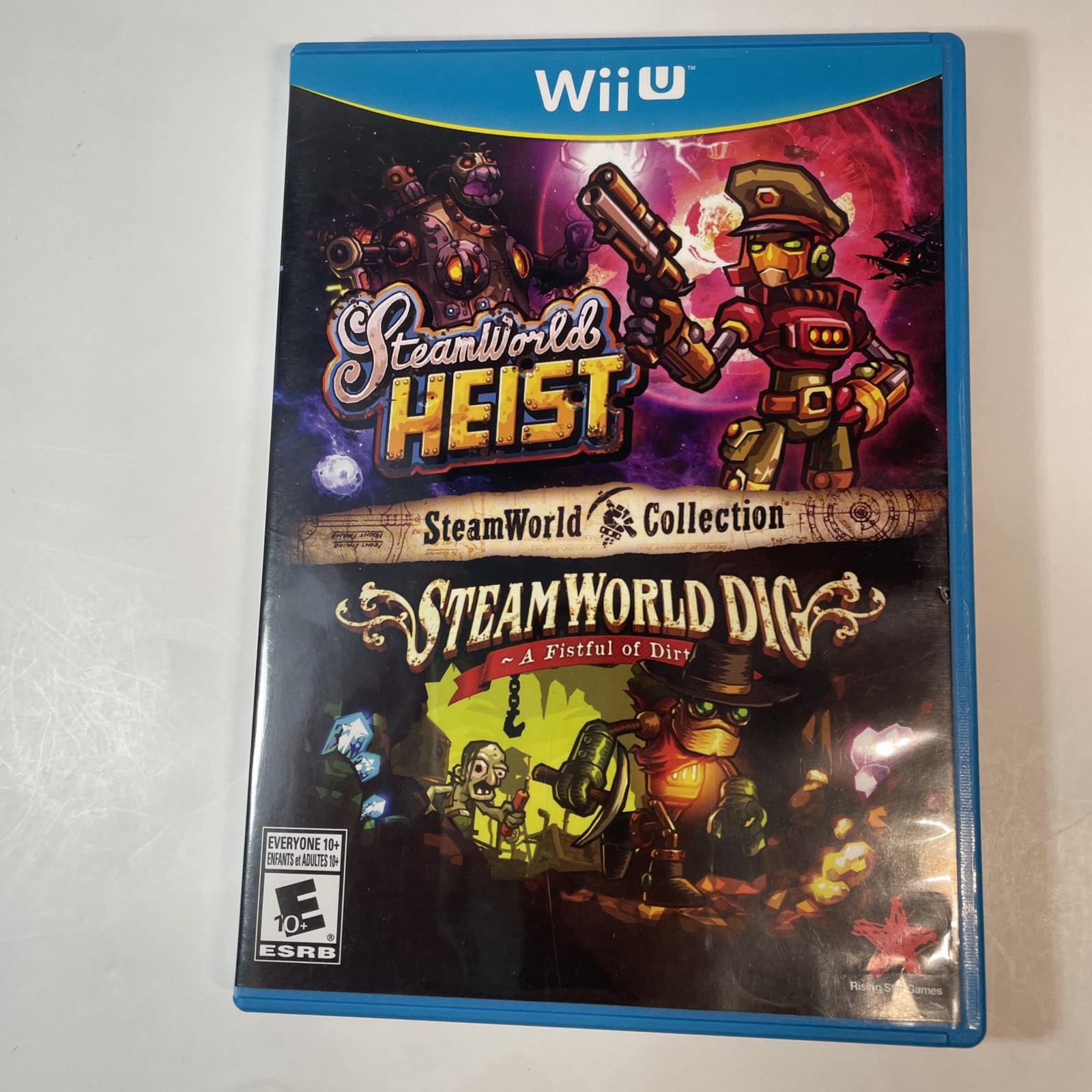 SteamWorld Collection (Nintendo Wii U 2016) CIB Complete Steam World Heist Dig