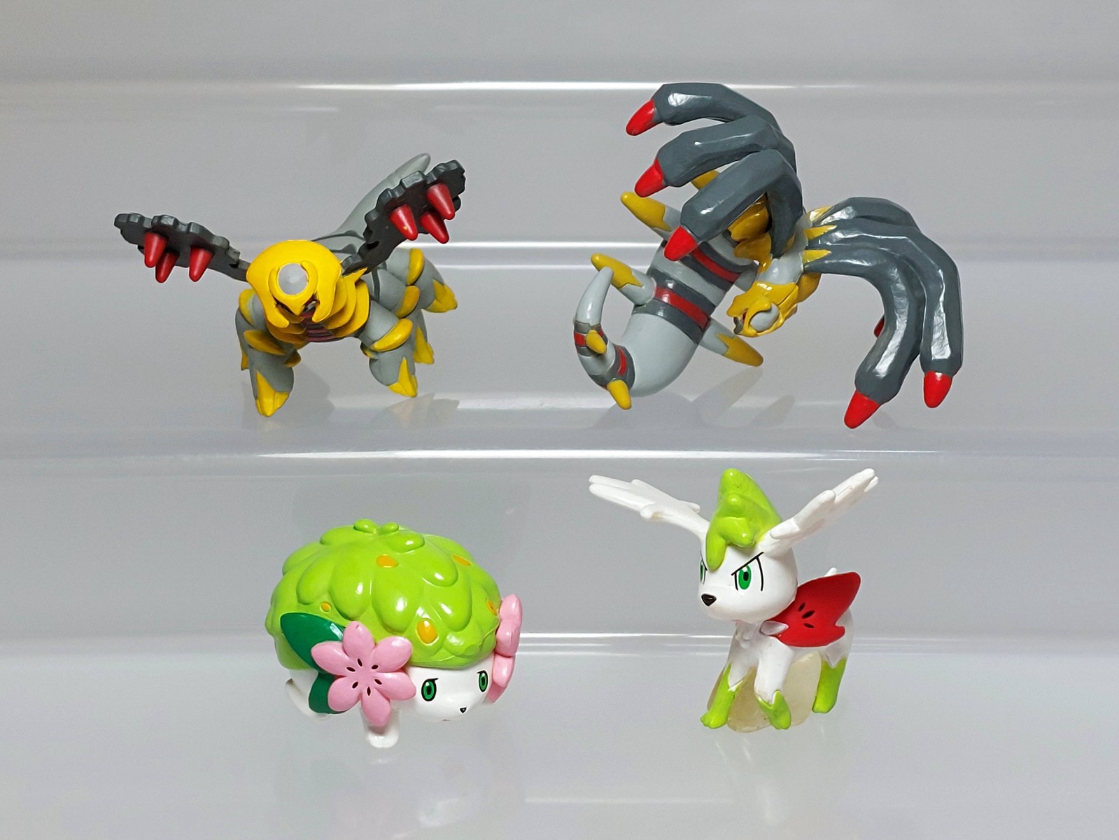 Giratina Shaymin Pokemon Clipping Figure Collection Bandai N03 0.8-1.6in