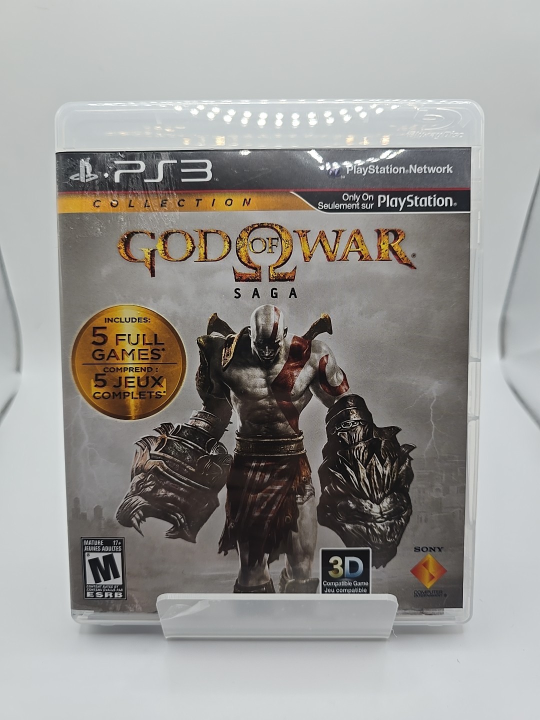 God of War Saga (Sony PlayStation 3, 2012) Cib Tested Works