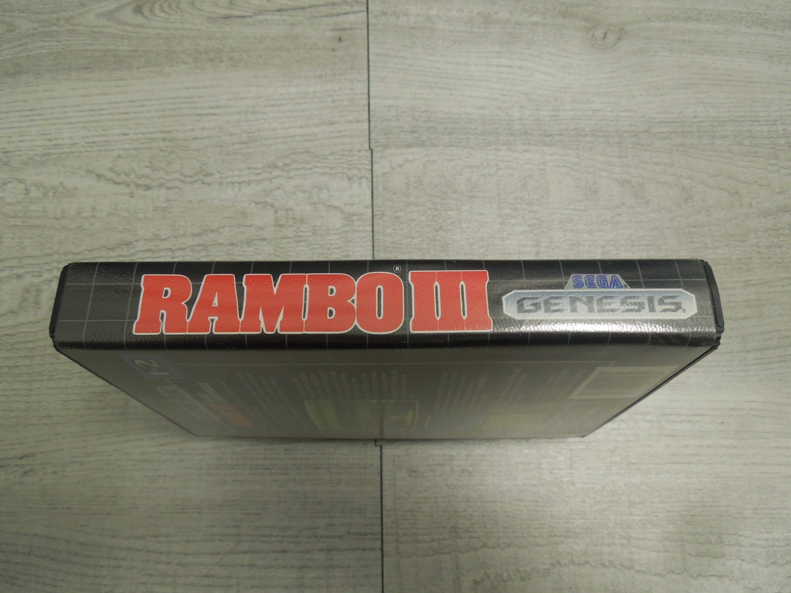 Authentic Rambo III 1989 Sega Genesis CIB Complete Video Game Cartridge