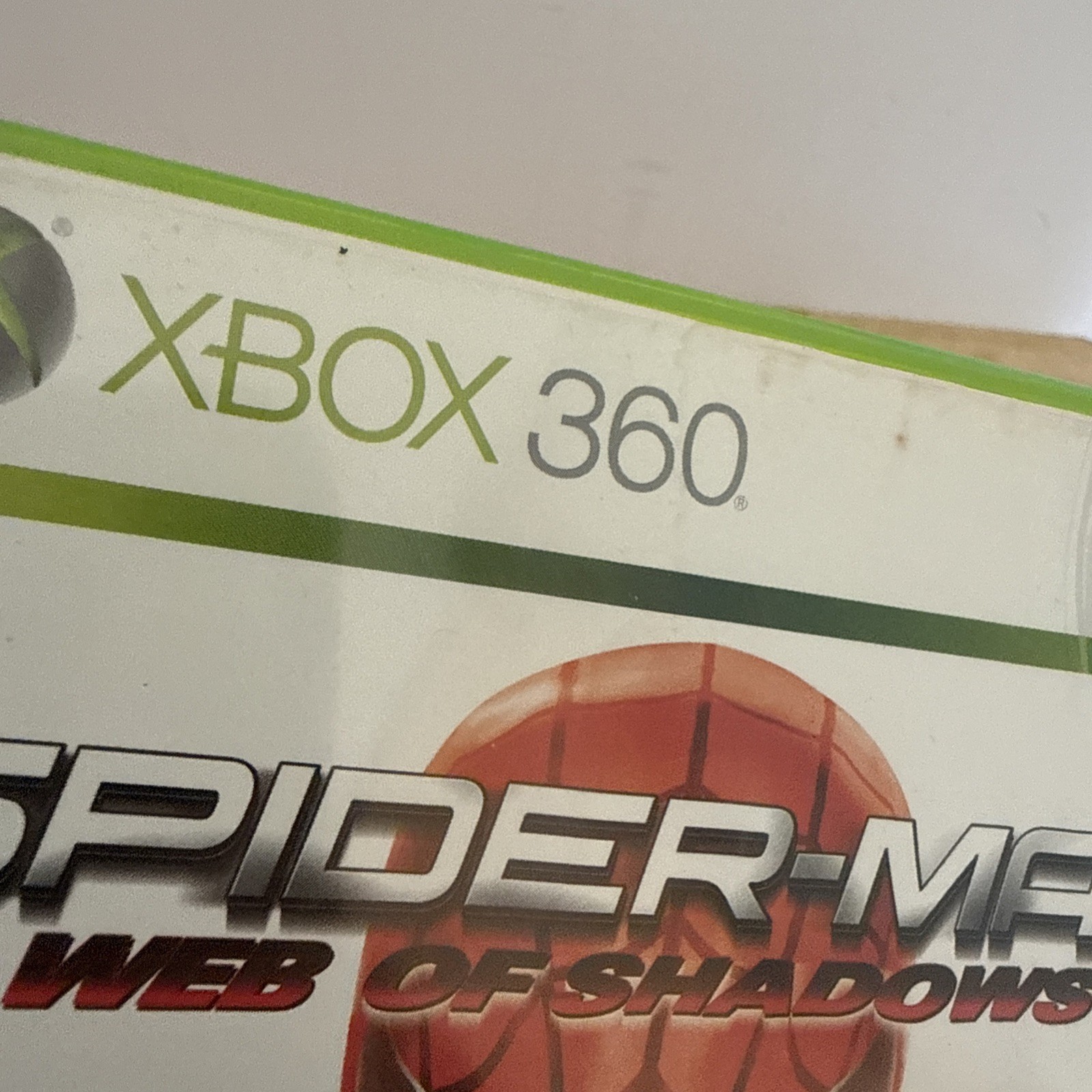 Spider-Man: Web of Shadows (Microsoft Xbox 360) CIB Tested Case Manual Disc