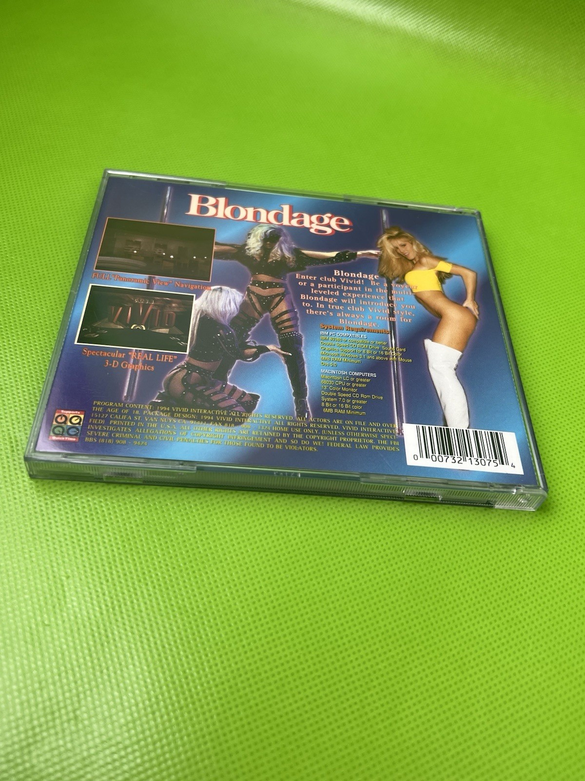 Vintage Blondage Adult Vivid Interactive Real Life 3D Graphics
