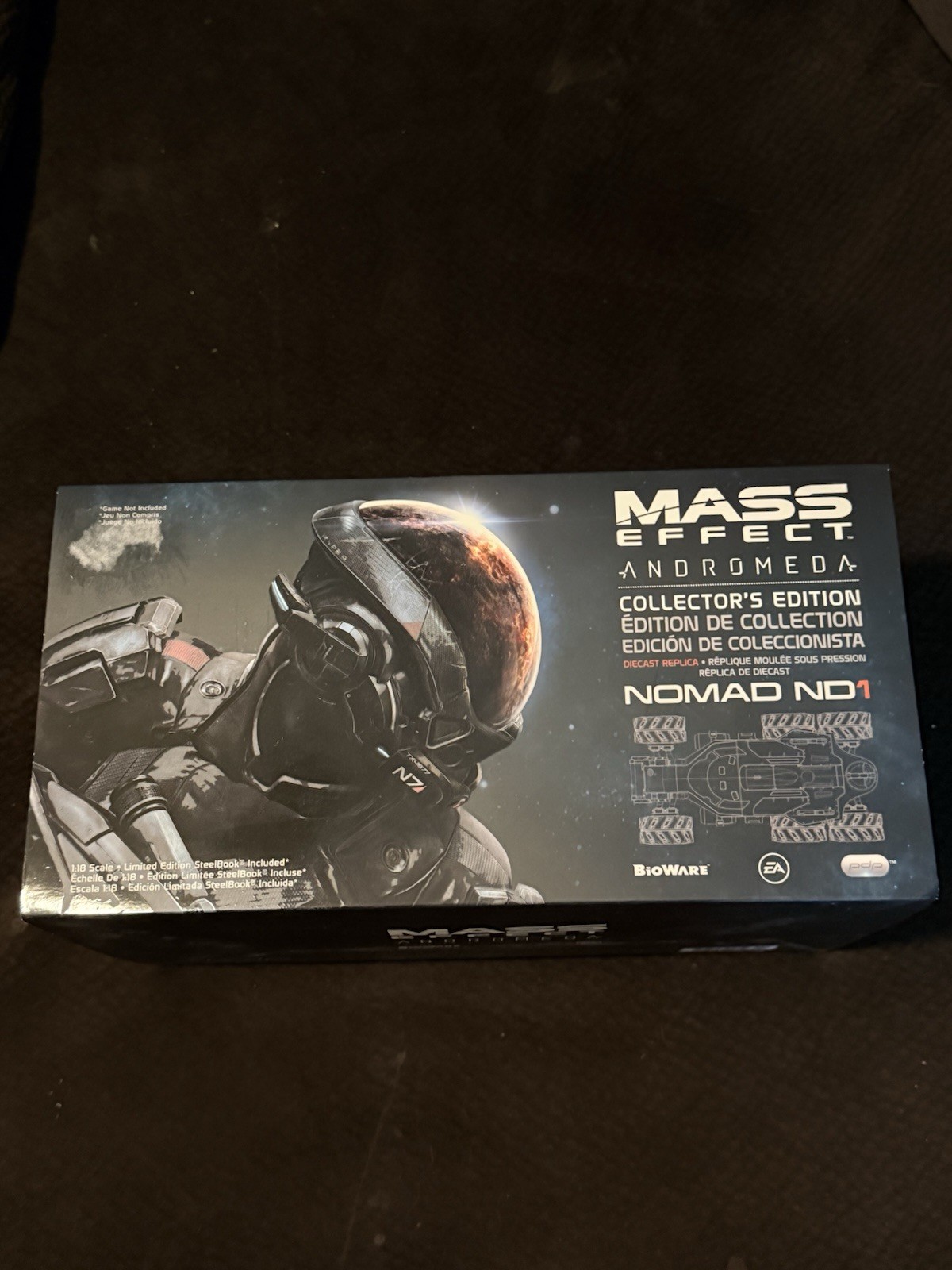 Mass Effect Andromeda Nomad ND1 Collector’s Edition Die Cast Replica Vehicle NIB