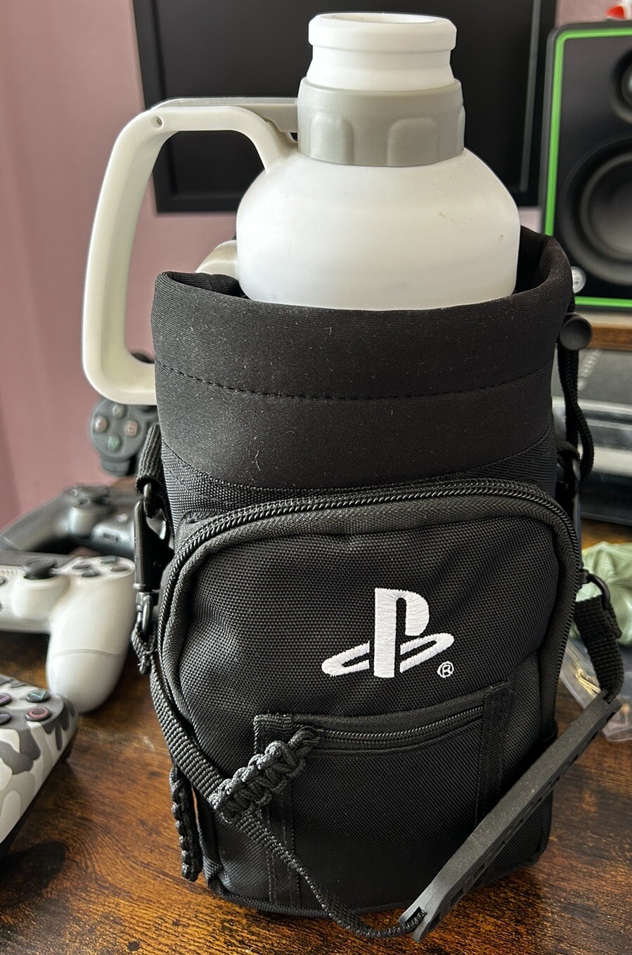 Sony Playstation 5 PS5 Water Bottle & Bag SCEA Rare Holiday Promo New