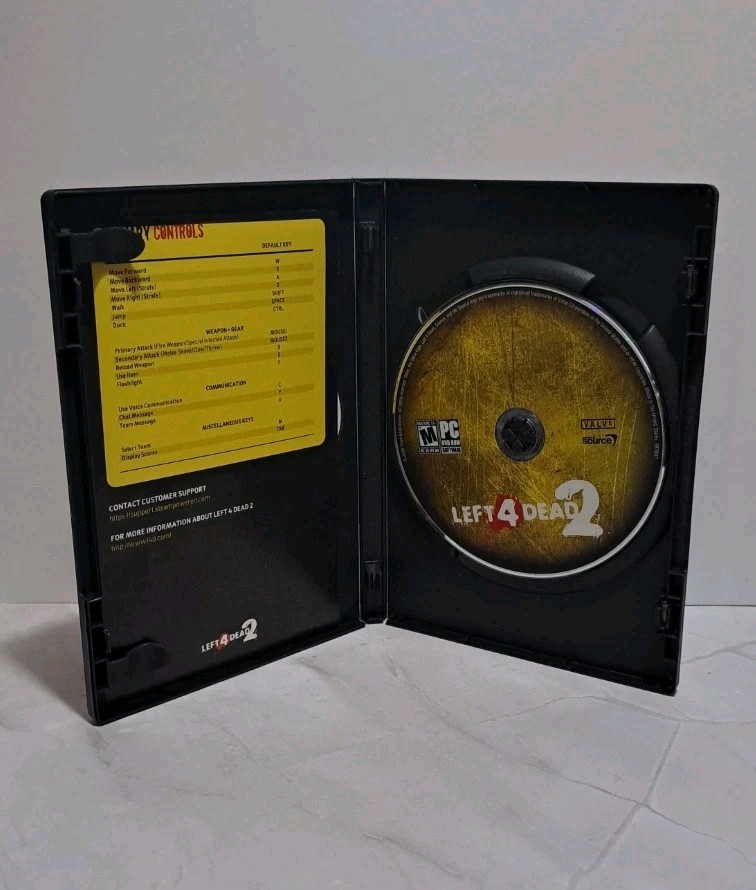 Left 4 Dead 2 PC DVD-ROM 2009 Standard Edition Valve Software Multiplayer Co-op