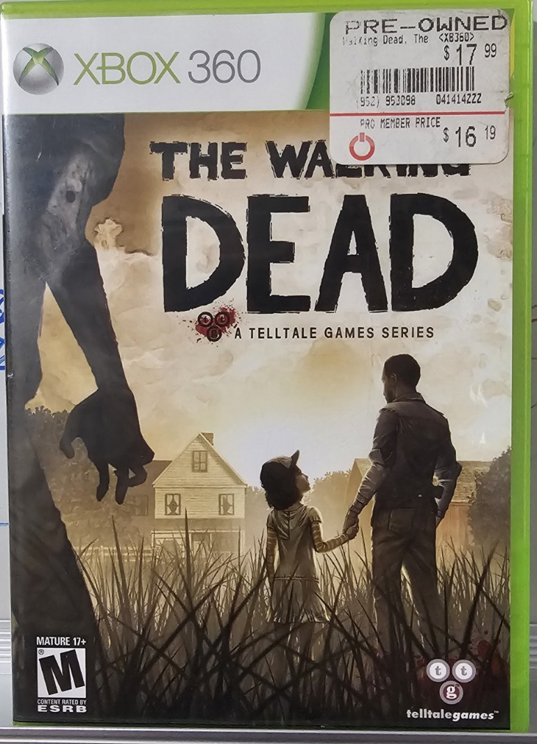 Walking Dead: A Telltale Games Series (Xbox 360, 2012) Complete