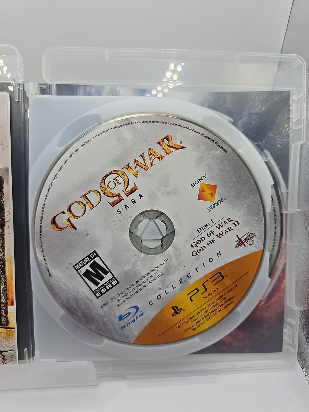 God of War Saga (Sony PlayStation 3, 2012) Cib Tested Works