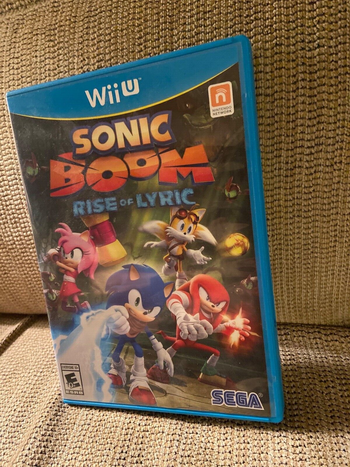 Sonic Boom: Rise of Lyric (Nintendo Wii U, 2014) CIB