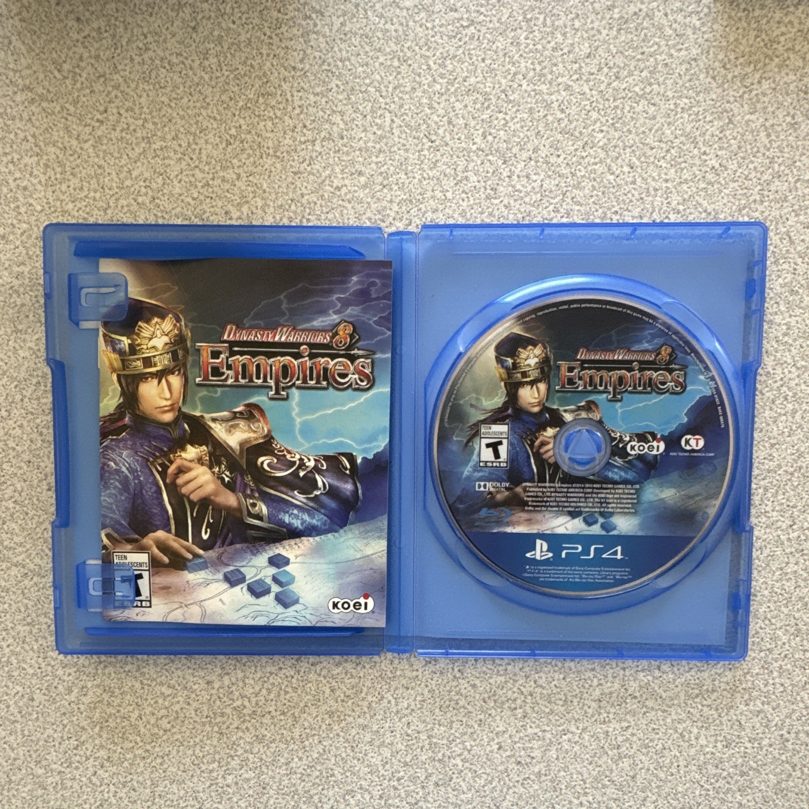 Dynasty Warriors 8: Empires (PS4) Manual Included