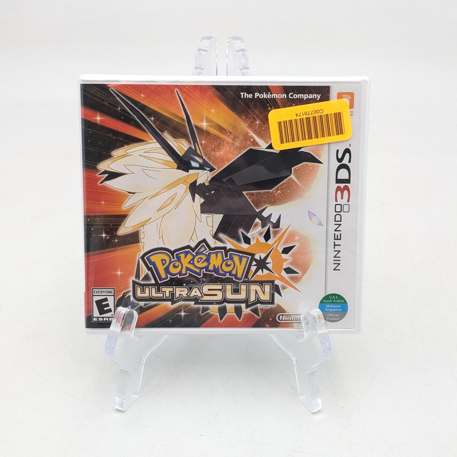 Pokemon Ultra Sun Nintendo 3DS RPG Video Game Rated E (CTR-P-A2AE)