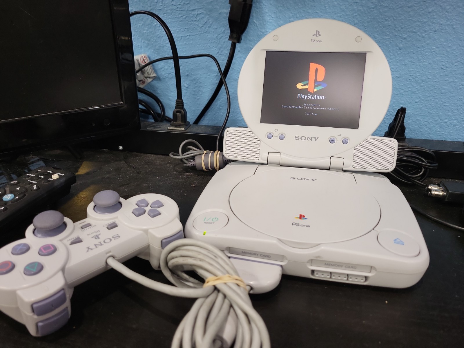 Sony PSOne Screen Attachment. Read Description. Tested