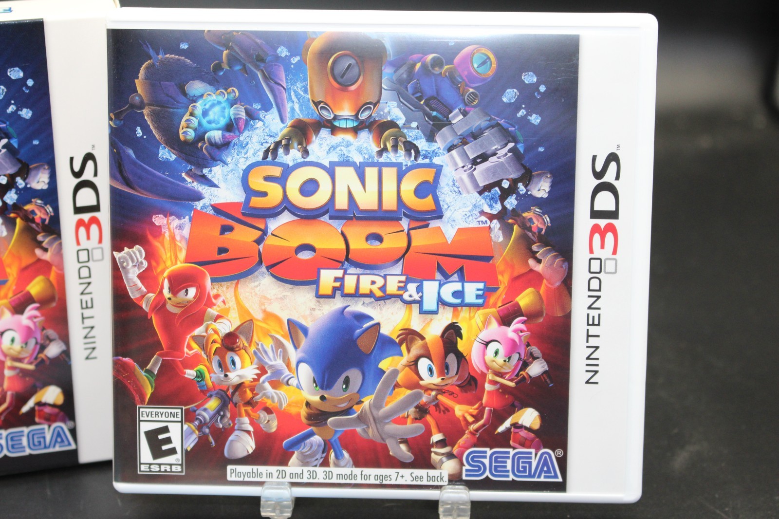 Sonic Boom: Fire & Ice (Nintendo 3DS, 2016) Complete. (WITH BONUS DVD) Tested