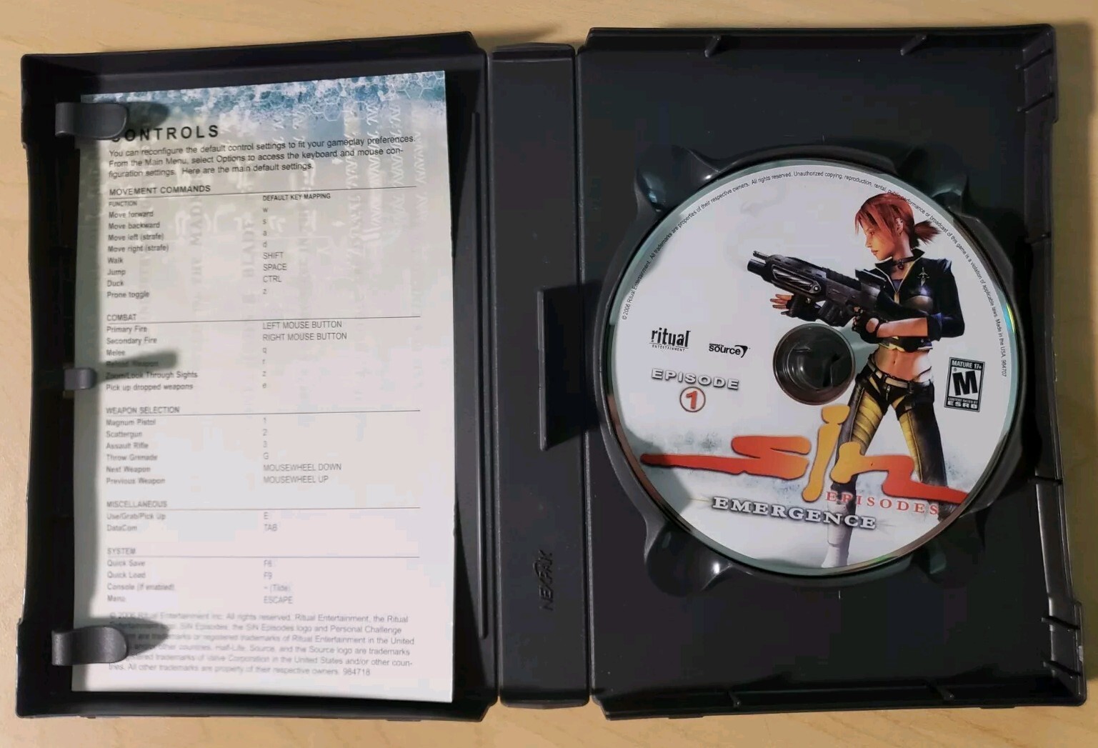 SiN Episodes: Emergence – Episode 1 – PC – Shooter Game – CIB – Complete