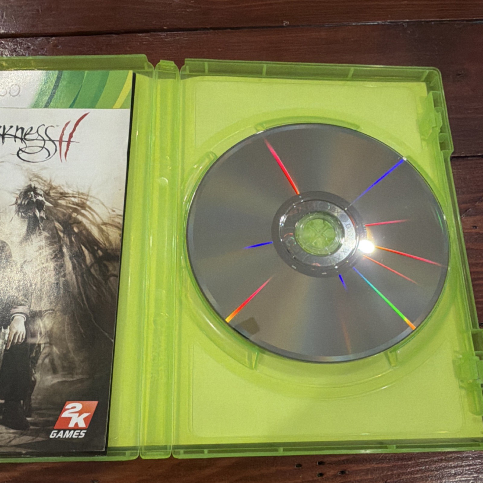 The Darkness II 2K Games Xbox 360 CIB w/ Limited Edition Poster