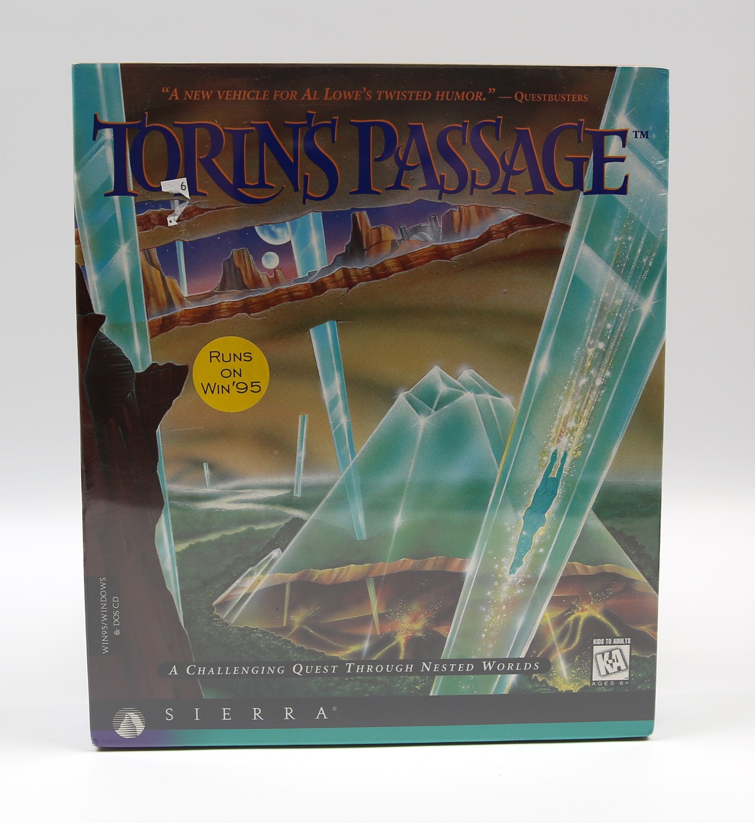 SEALED 1995 Torin’s Passage Sierra Al Lowe Big Box PC