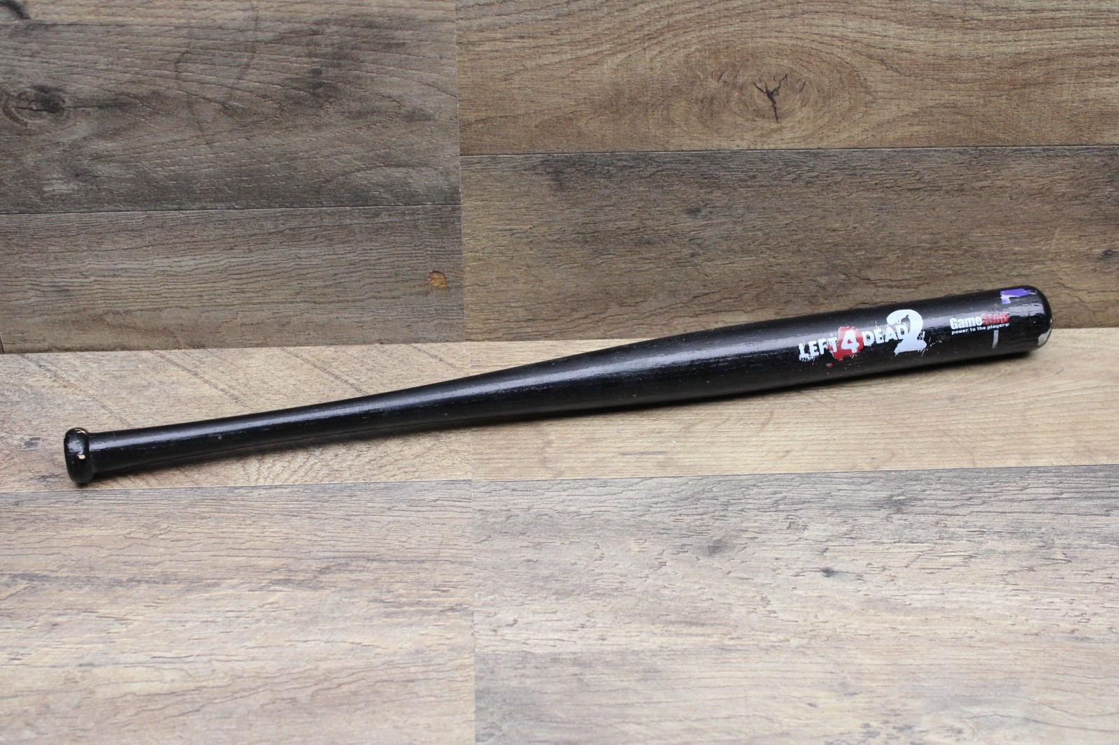 GameStop Left 4 Dead 2 Game Small Baseball Bat Collectable Display (READ)