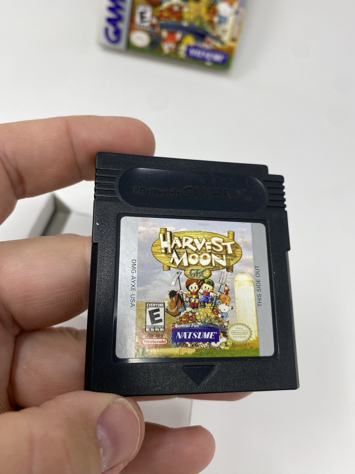 Harvest Moon 1 GBC Nintendo Gameboy Color Complete CIB Authentic Reg Card