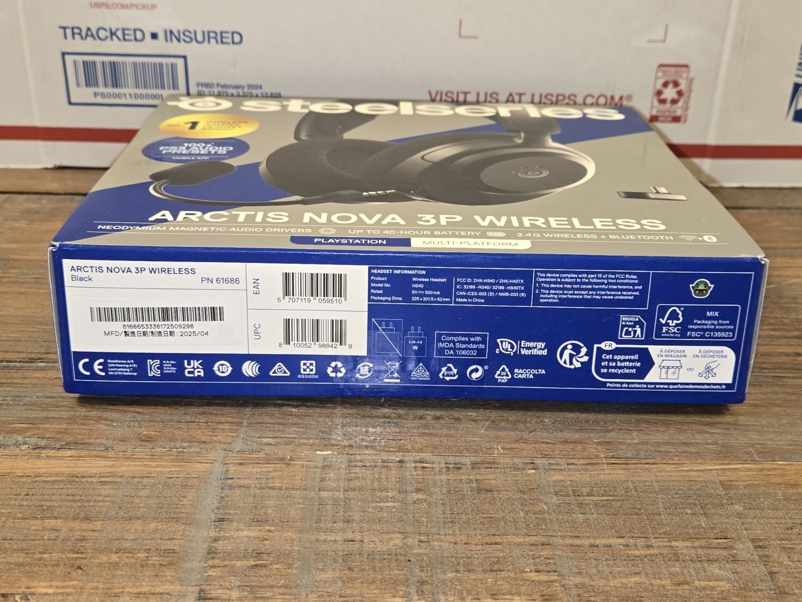 New & Sealed! SteelSeries Arctis Nova 3P Wireless Multi-Platform Gaming Headset