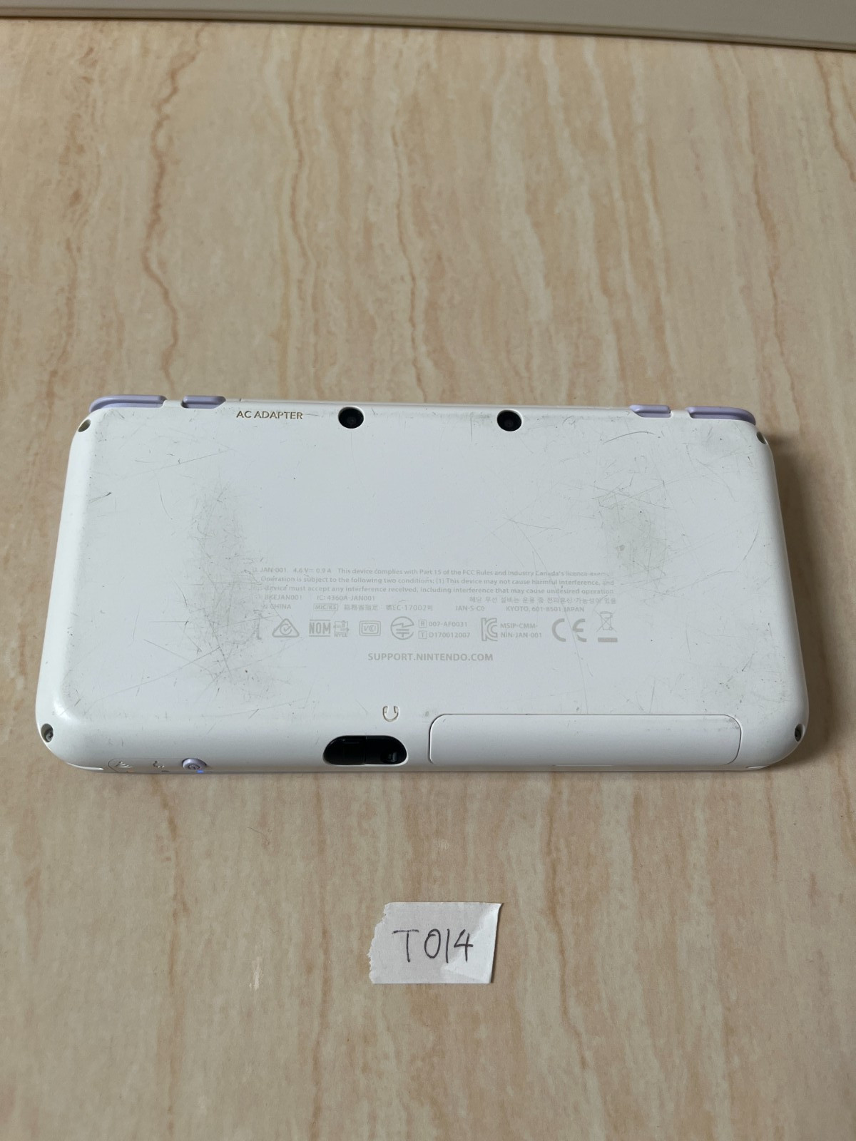 [ Excellent ] NINTENDO NEW 2DS XL LL White Lavender Game Console Japan BOX T014