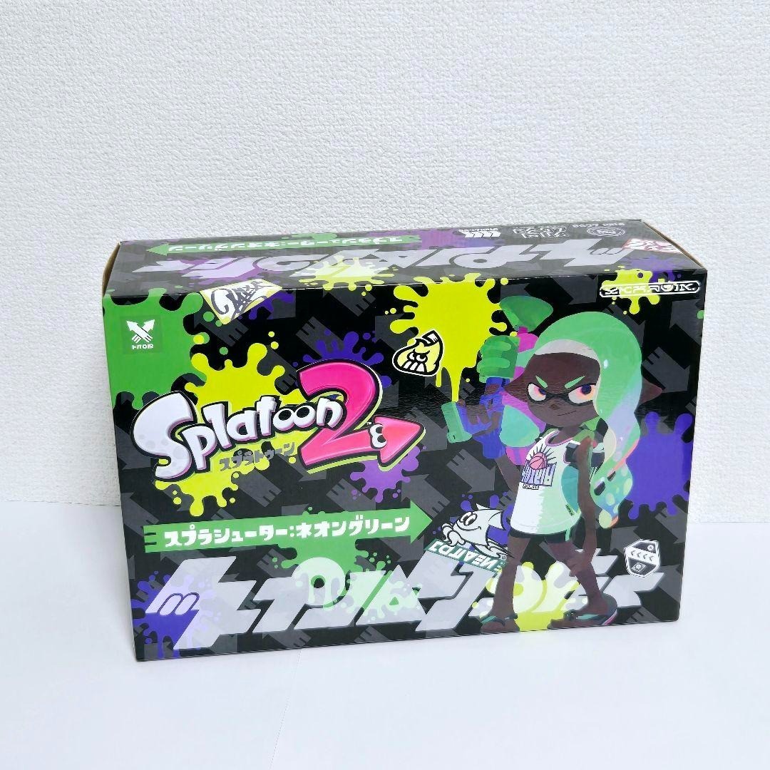 RARE Splatoon Water Gun Splashooter Neon Green Toy from Japan Official Nintendo