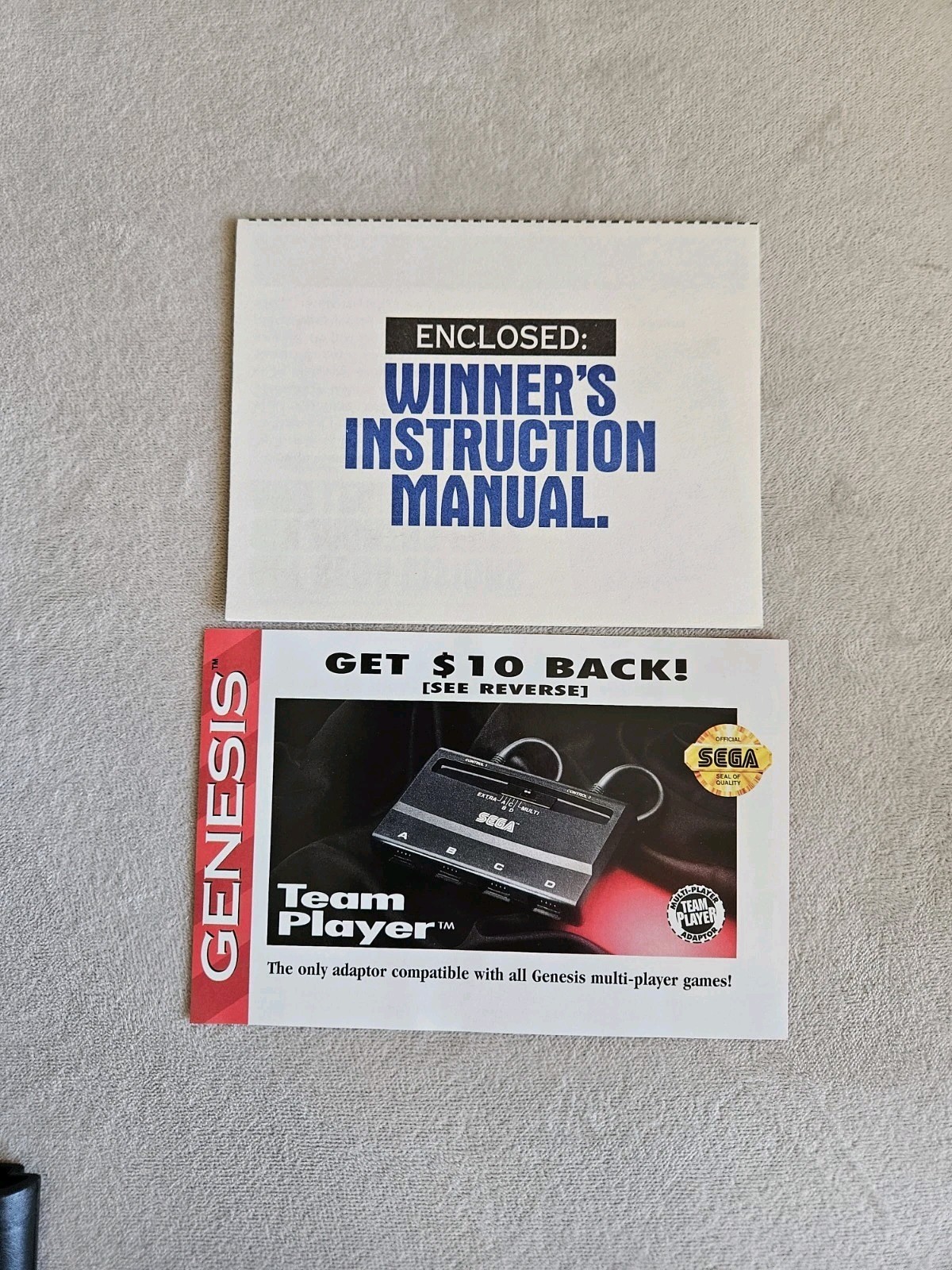 MEGA BOMBERMAN SEGA GENESIS 100% COMPLETE IN BOX W/ REG & AD GREAT CONDITION!