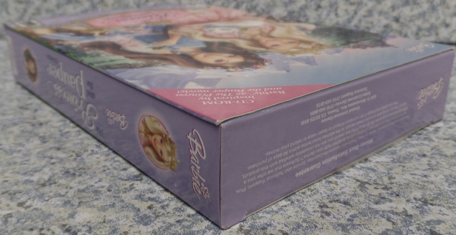 Video Game PC Barbie As The Princess And The Pauper #5 NEW see pics