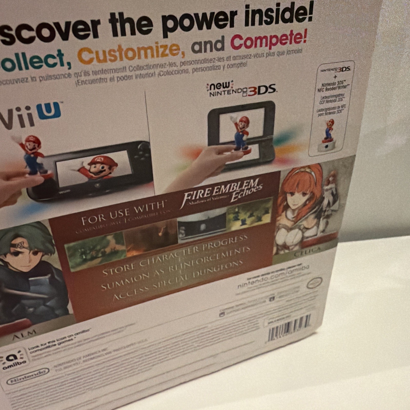 Nintendo Alm and Celica 7.5 inch Amiibo for Nintendo New 3DS/3DS XL and Nintendo