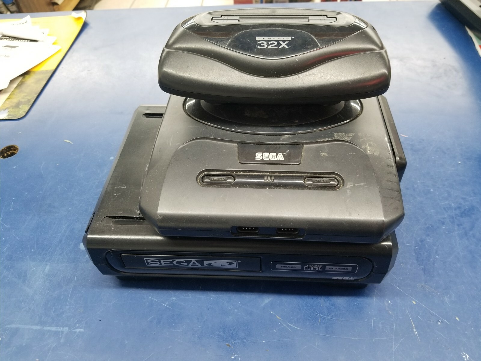 Trio genesis 32x Sega cd power supply All in one 3 in 1