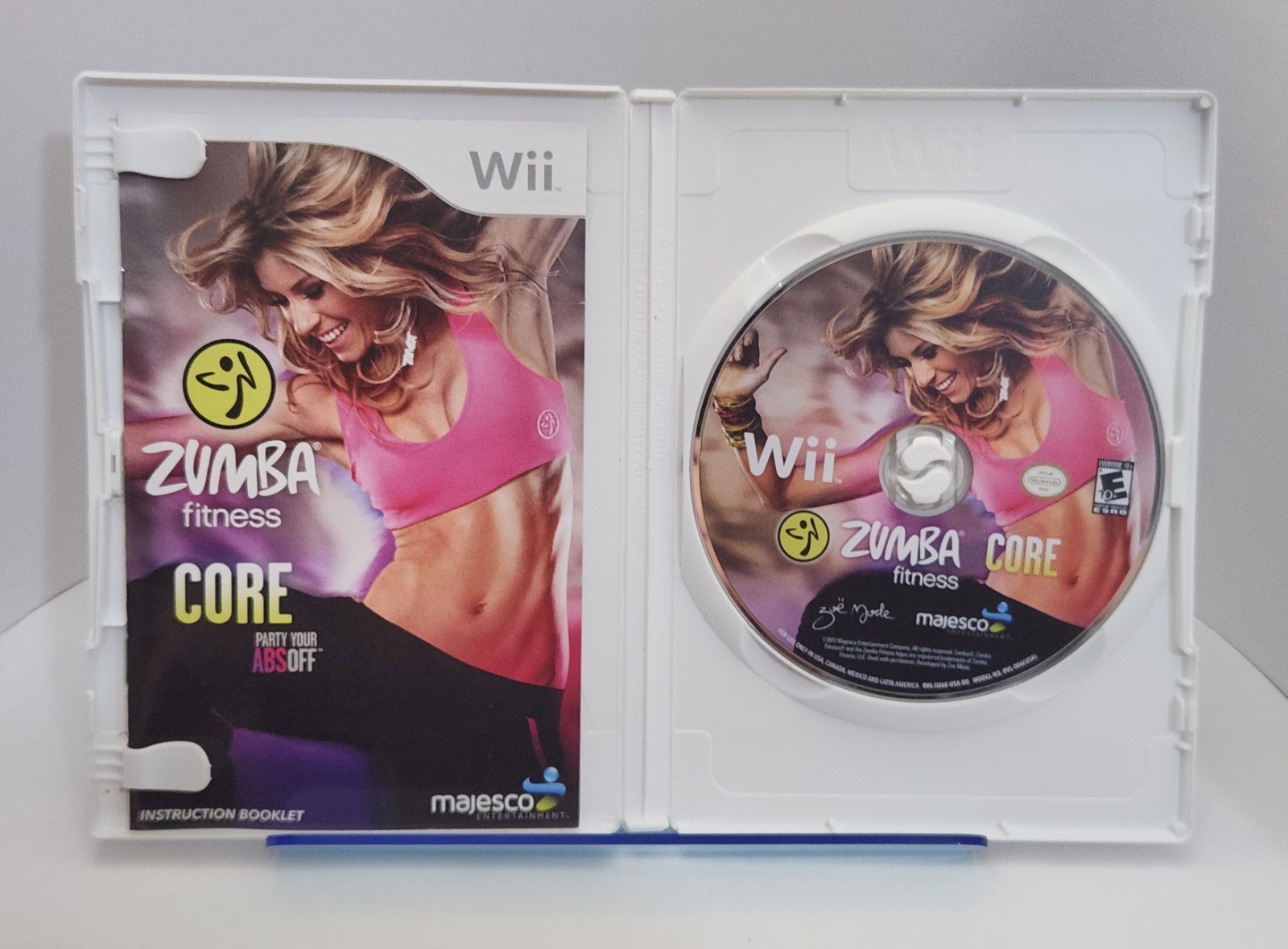 Zumba Fitness Core (Nintendo Wii, 2012) Game CIB Complete Tested U