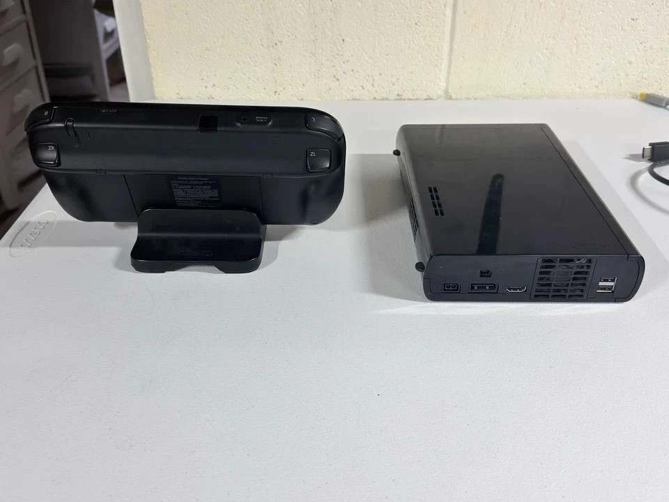 Nintendo Wii U Black Console Bundle (32GB + 1TB)