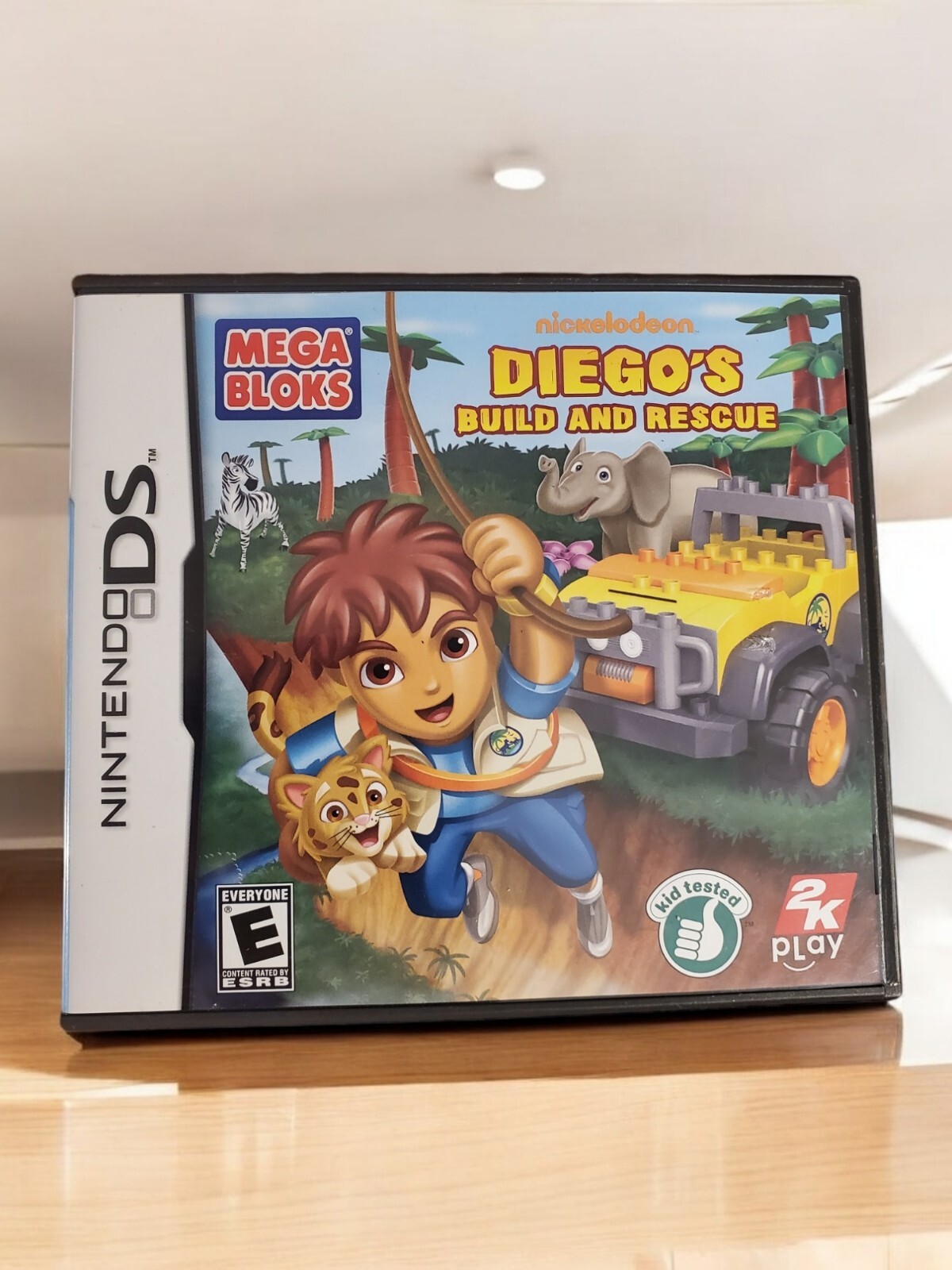 Nintendo DS Diego’s Build And Rescue Game Mega Bloks Nickelodeon