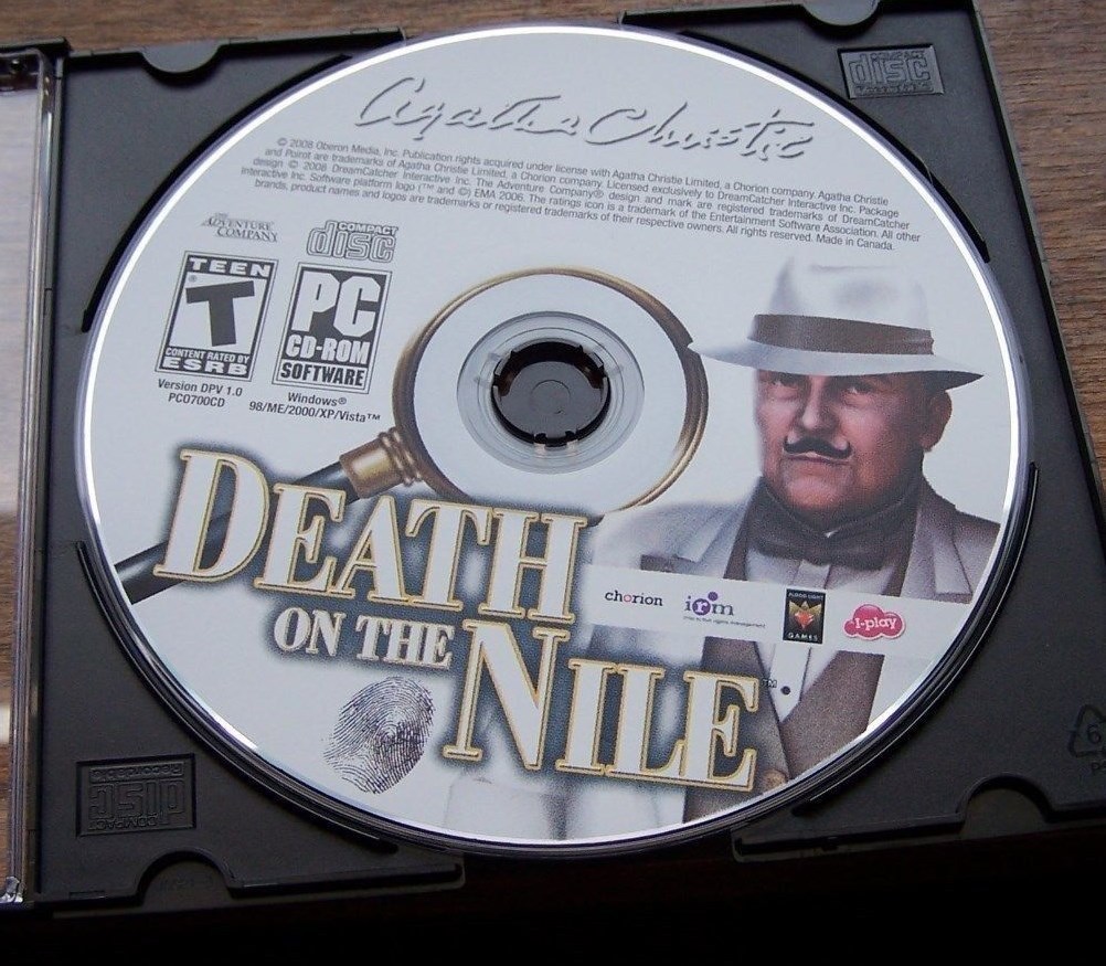 The Adventure Company- AGATHA CHRISTIE: DEATH ON THE NILE- 2008 – Rated T – VGUC