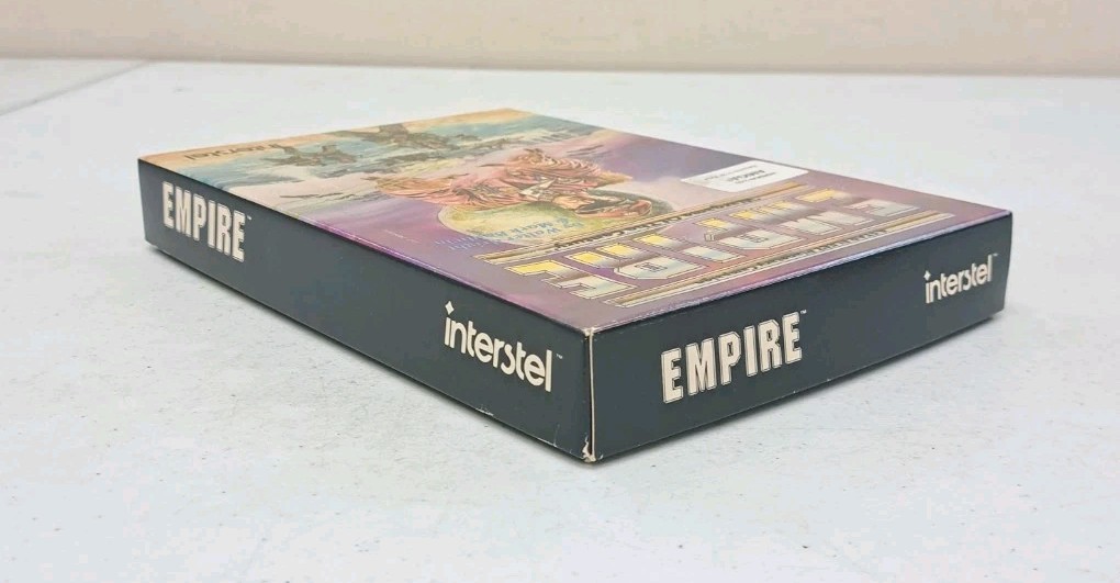 NO DISK! 1987 Vintage Game For Amiga-Empire-Interstel-Manual & Box